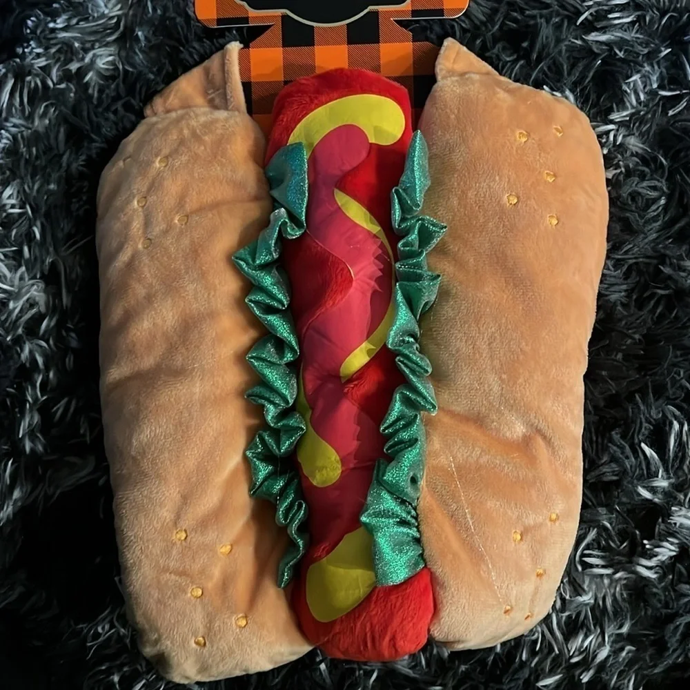 Halloween Hot Dog Pet Costume